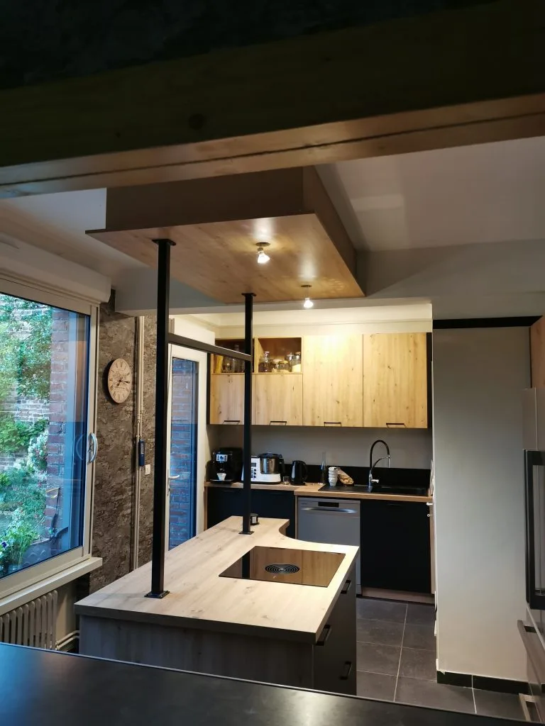 Cuisine sur-mesure réalisée par MH Cuisines — projet 010