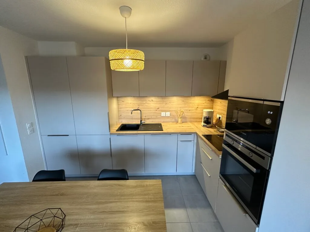 Cuisine sur-mesure réalisée par MH Cuisines — projet 034