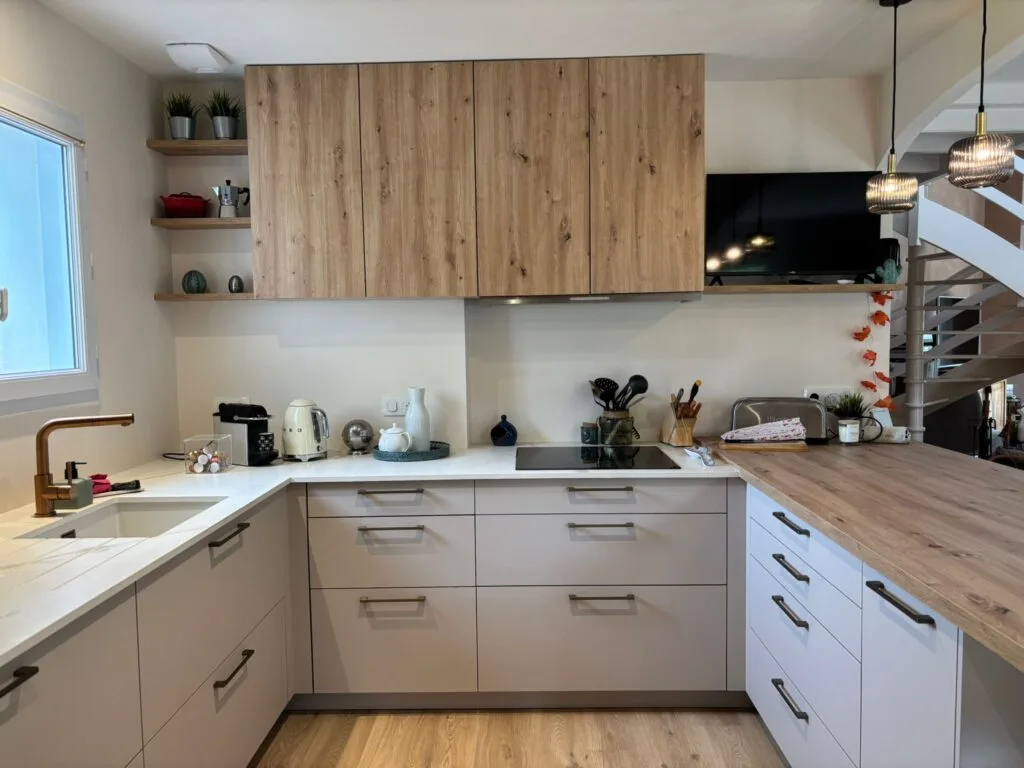Cuisine sur-mesure réalisée par MH Cuisines — projet 028