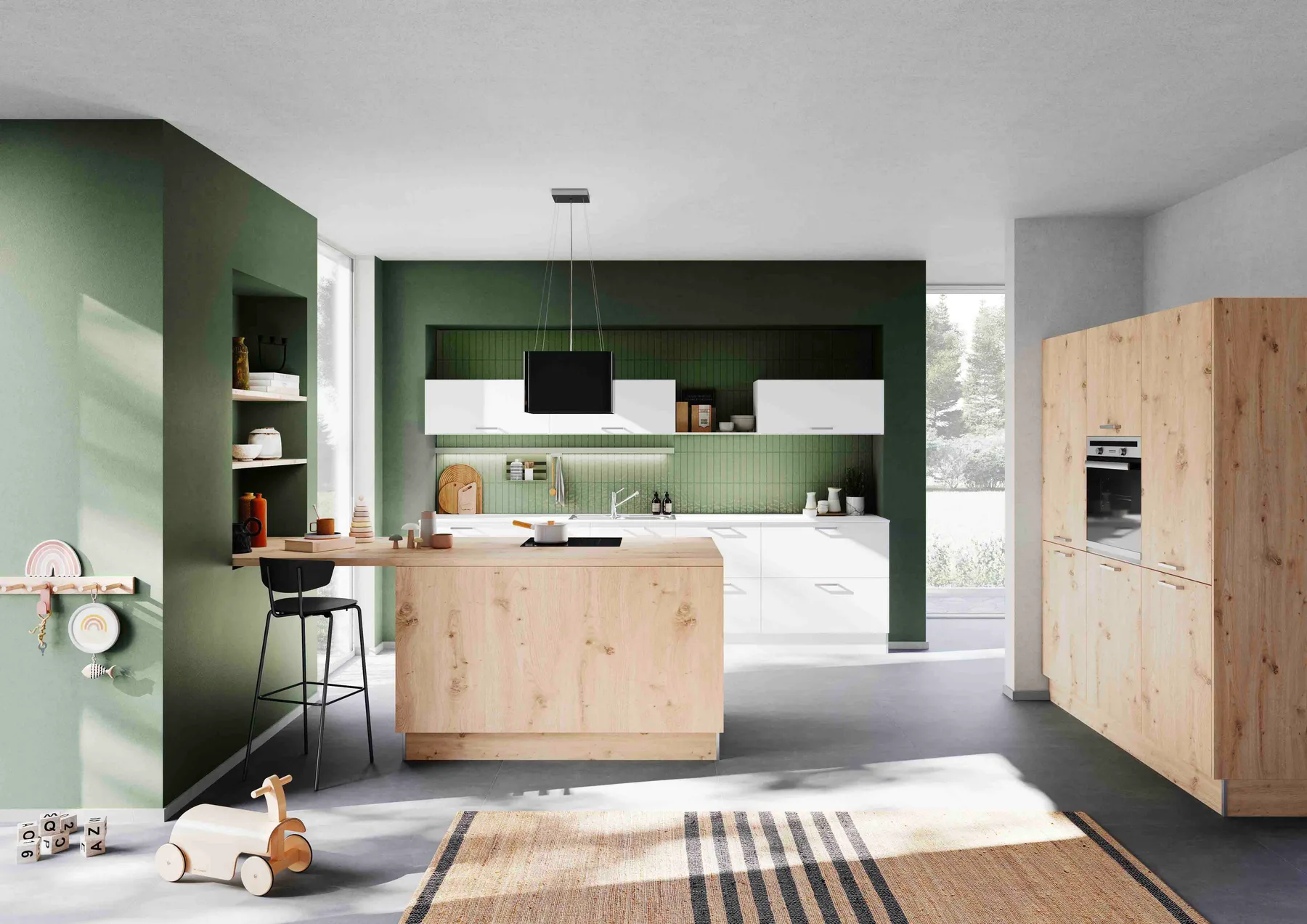 Cuisine Top Brillant — Îlot