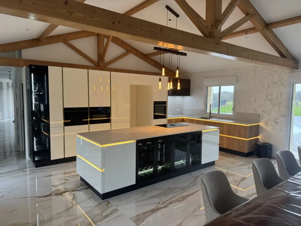 Cuisine sur-mesure réalisée par MH Cuisines — projet 003